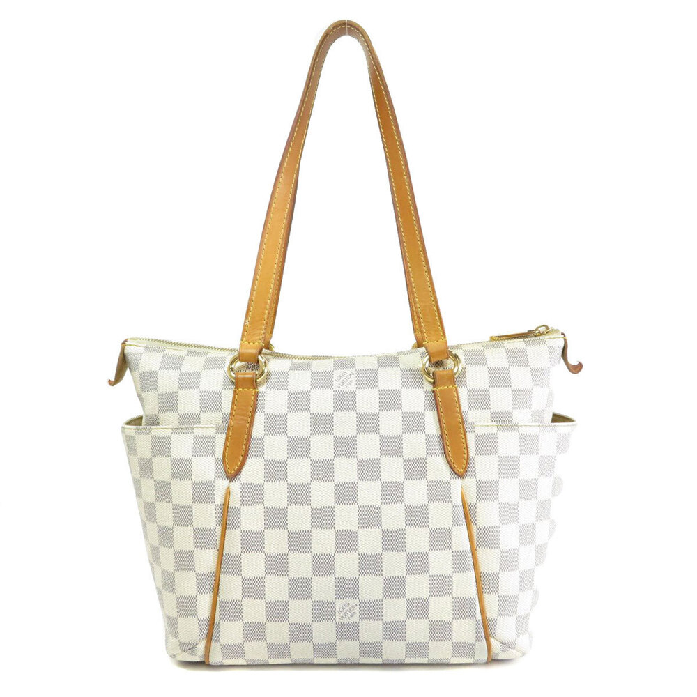 Louis Vuitton Totally Bag Canvas Damier Tote Brown